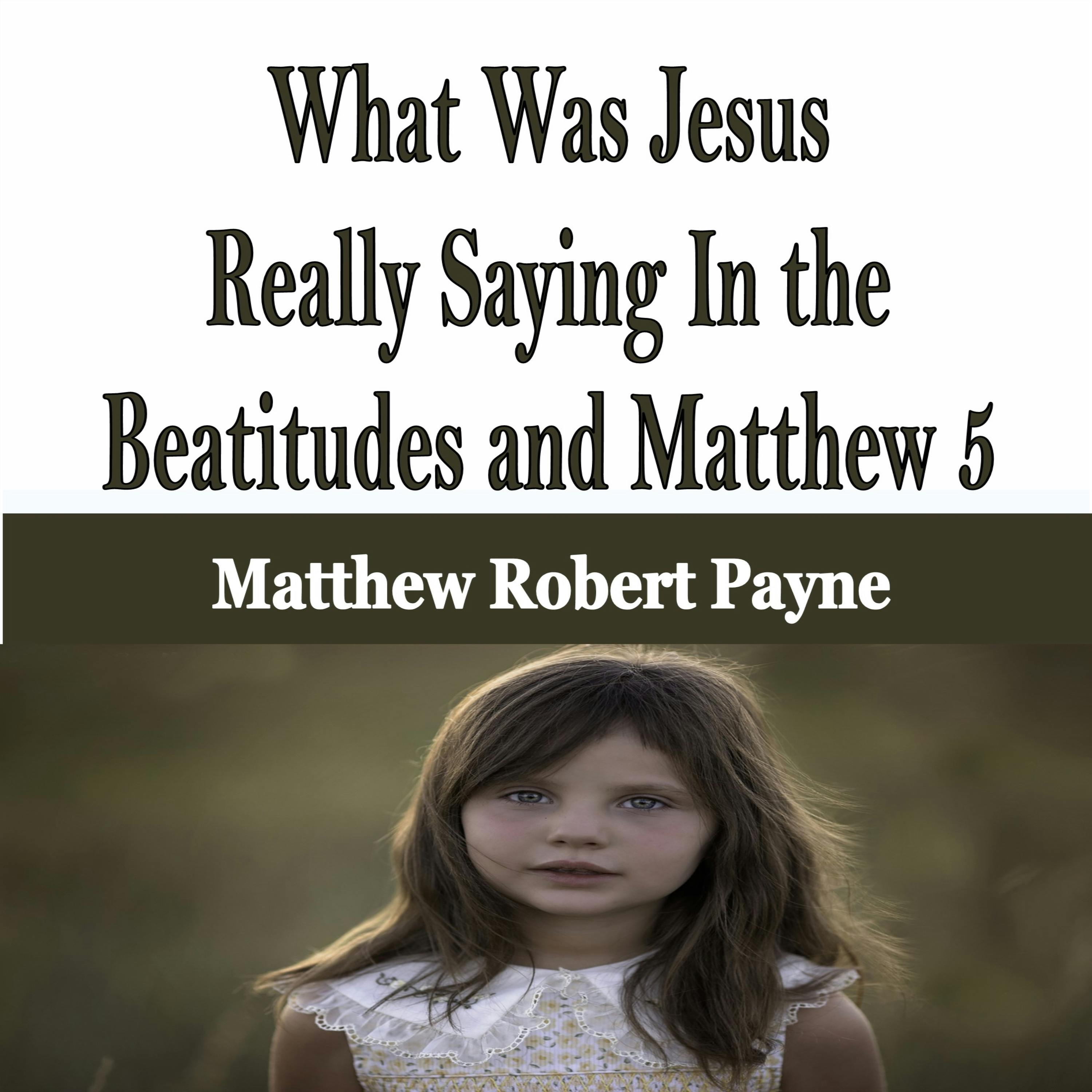 What Was Jesus Really Saying In the Beatitudes and Matthew 5 - undefined