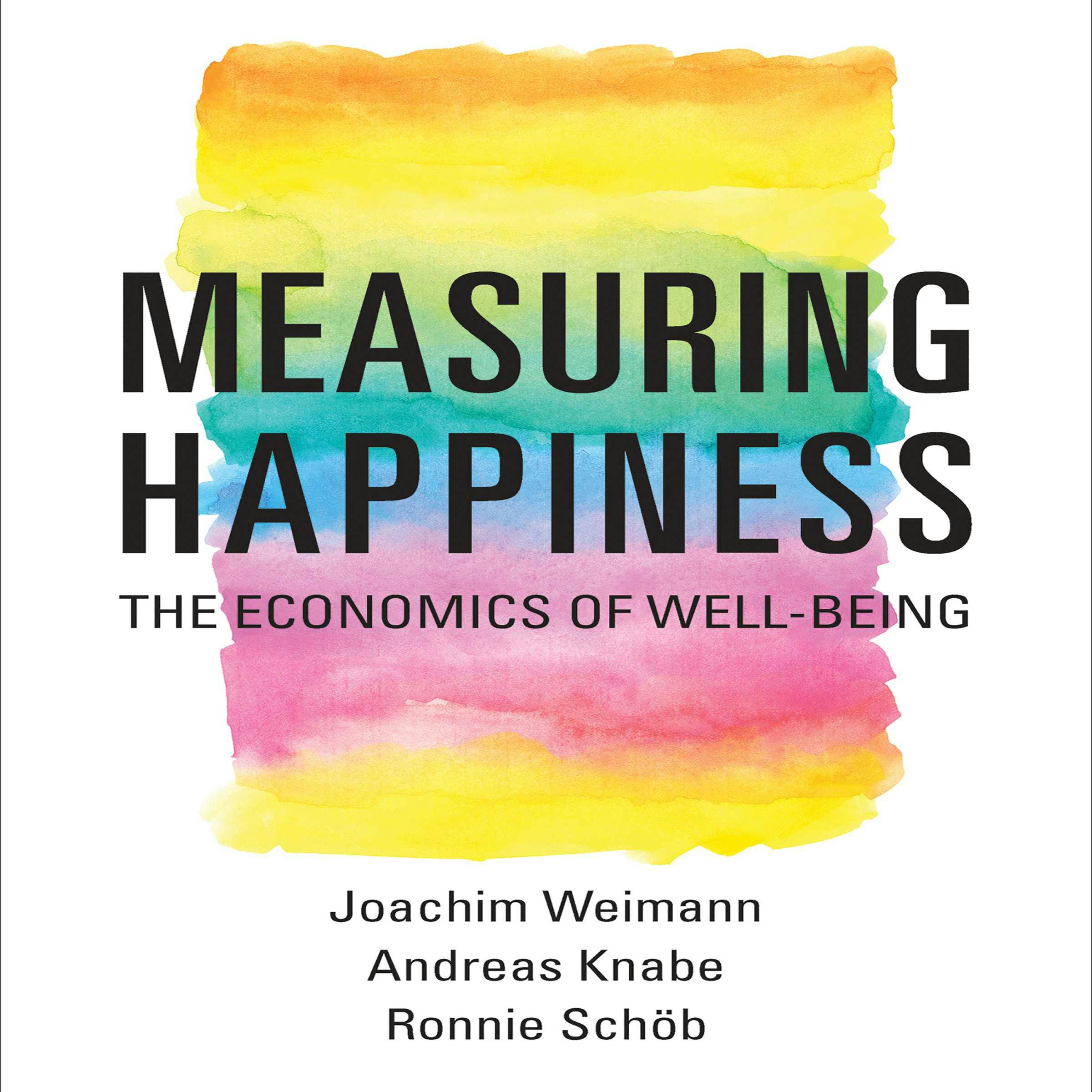 Measuring Happiness: The Economics of Well-being - Joachim Weimann, Andreas Knabe