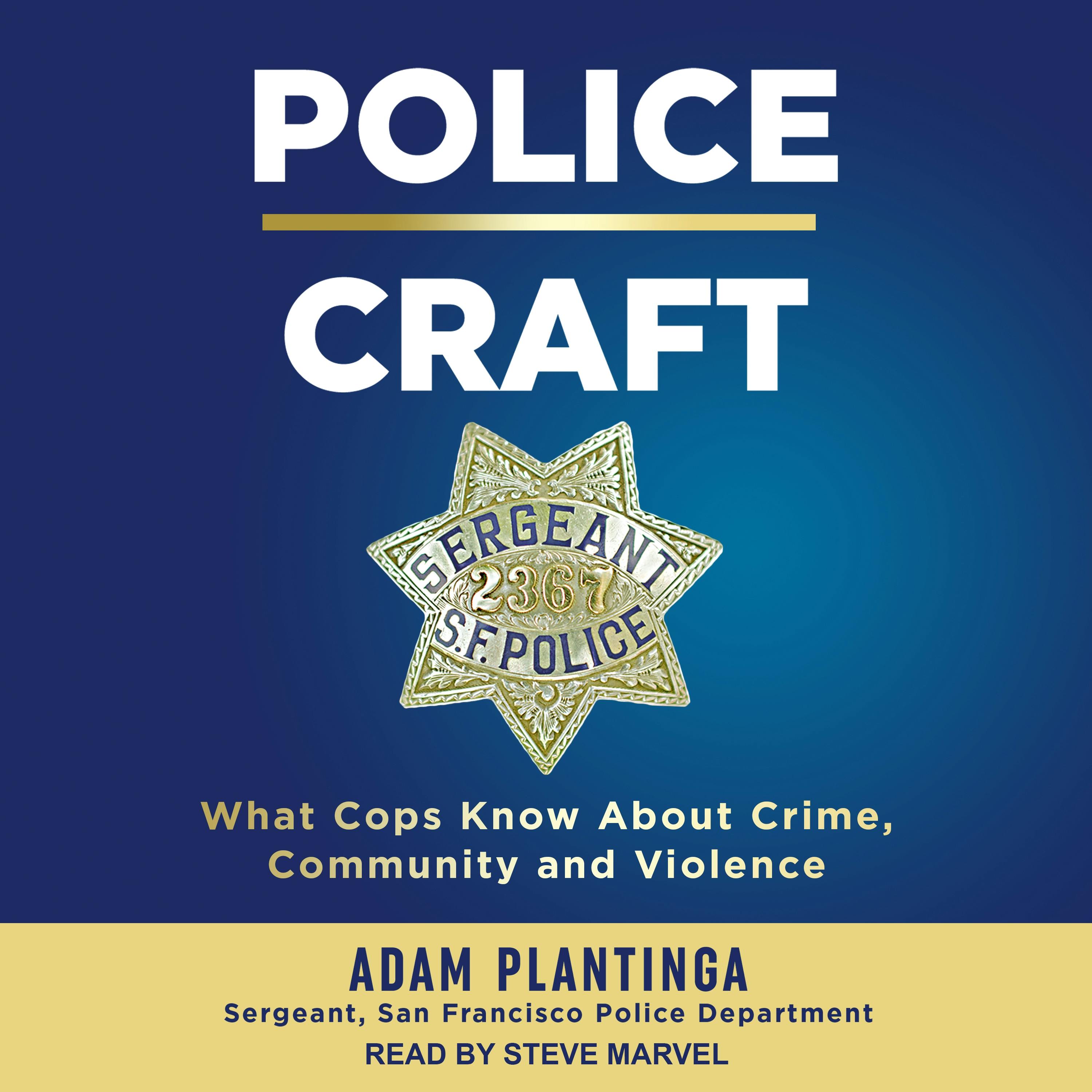 Police Craft: What Cops Know About Crime, Community and Violence - Adam Plantinga