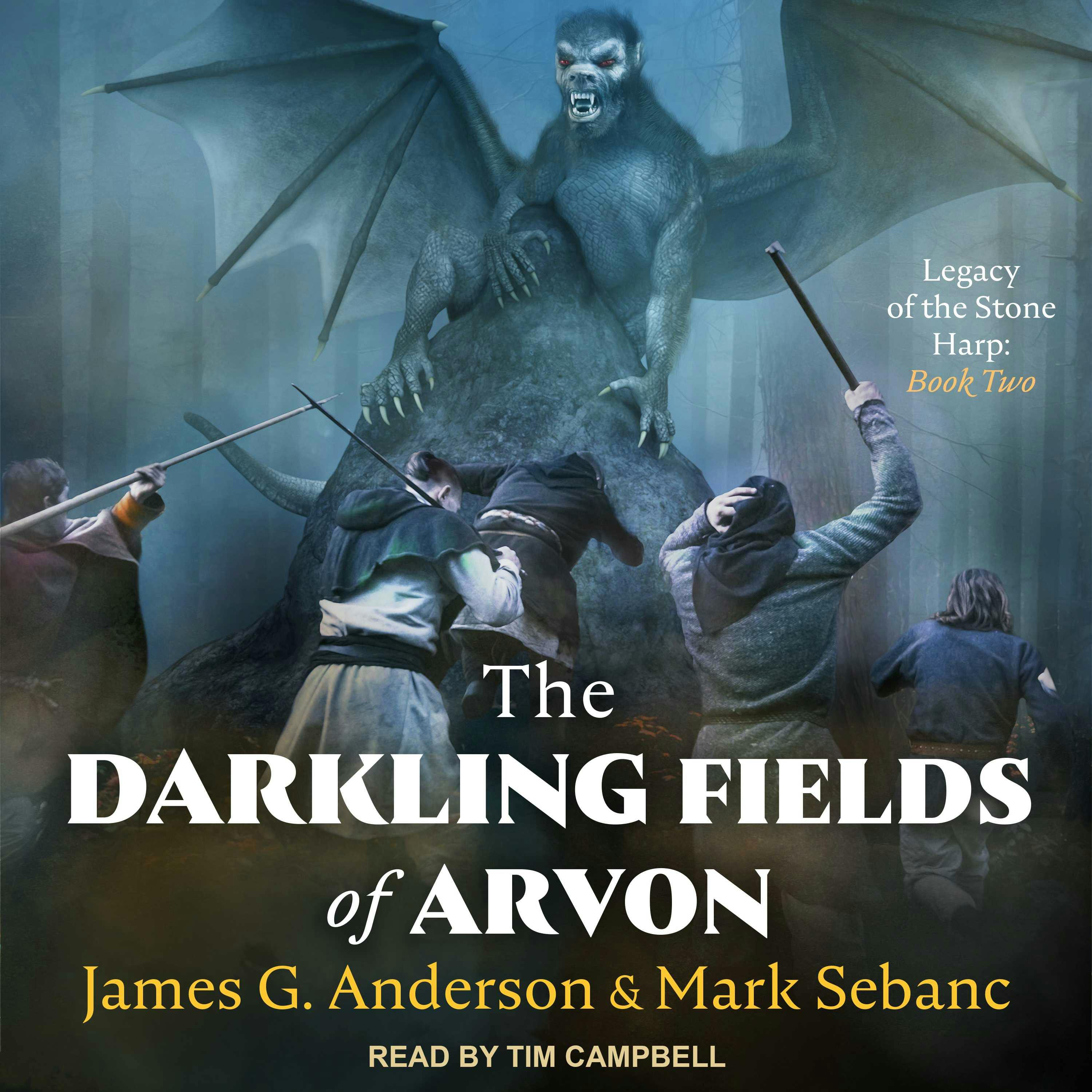 The Darkling Fields of Arvon: Legacy of the Stone Harp: Book Two - Mark Sebanc, James G. Anderson