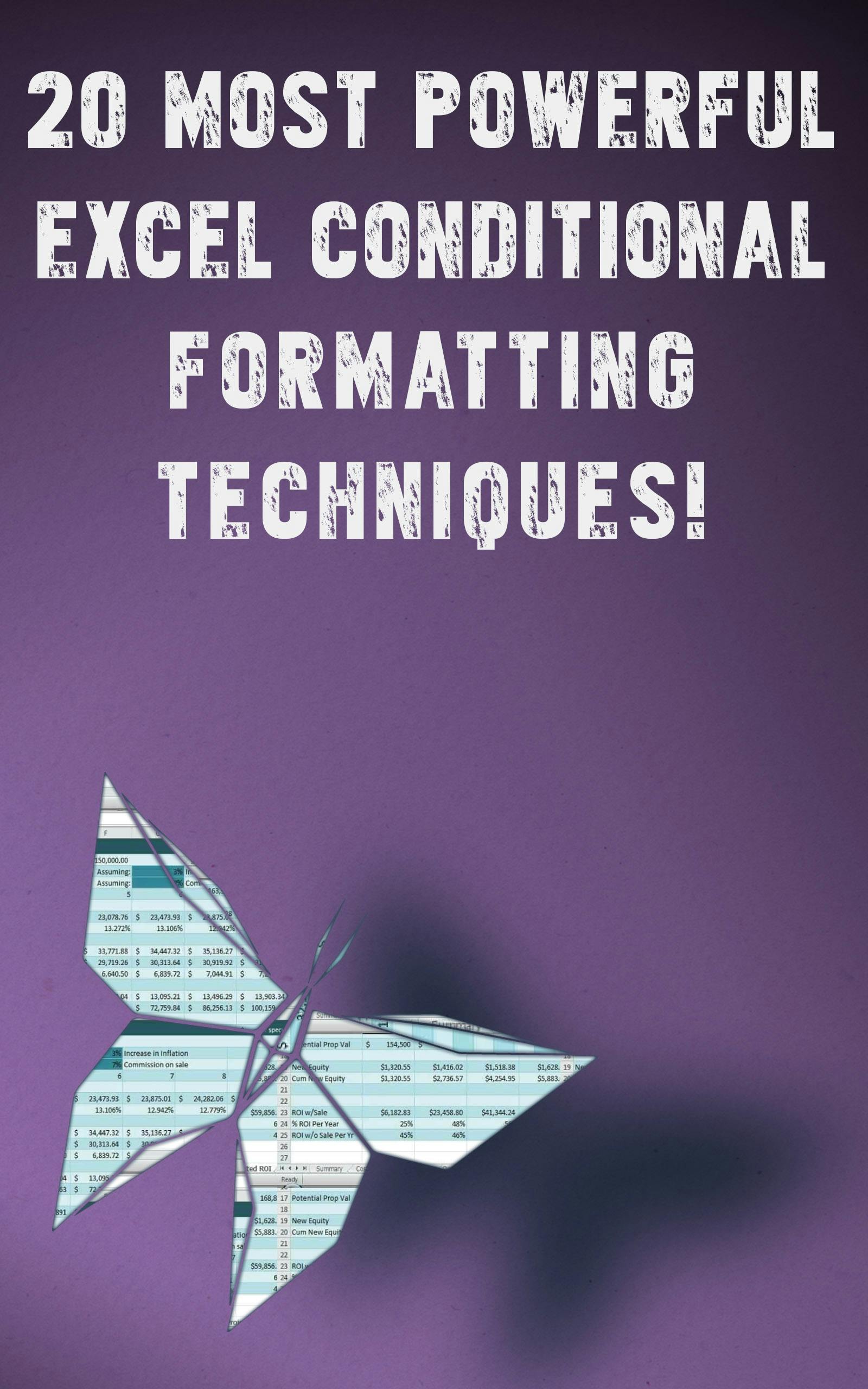 20 Most Powerful Conditional Formatting Techniques - Andrei Besedin