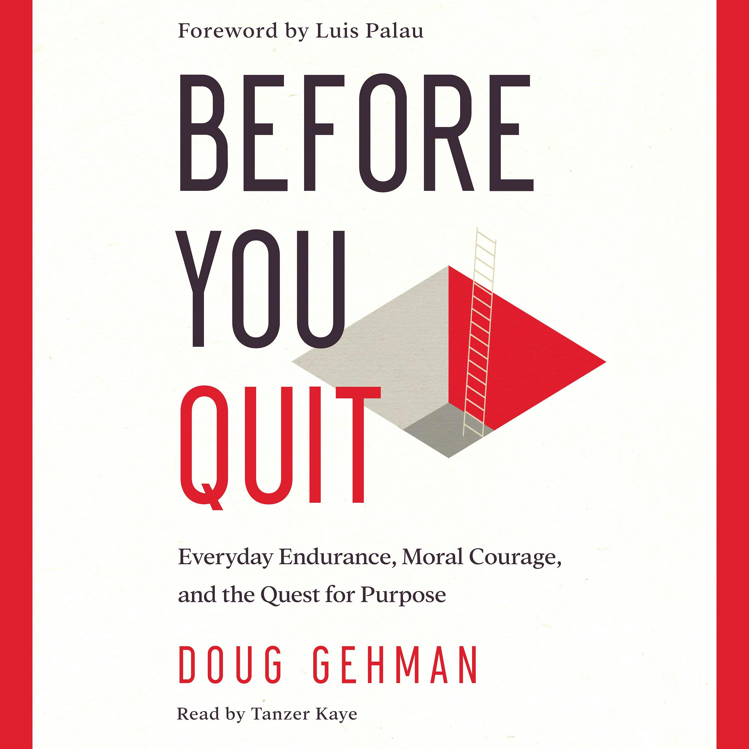 Before You Quit: Everyday Endurance, Moral Courage, and the Quest for Purpose - undefined