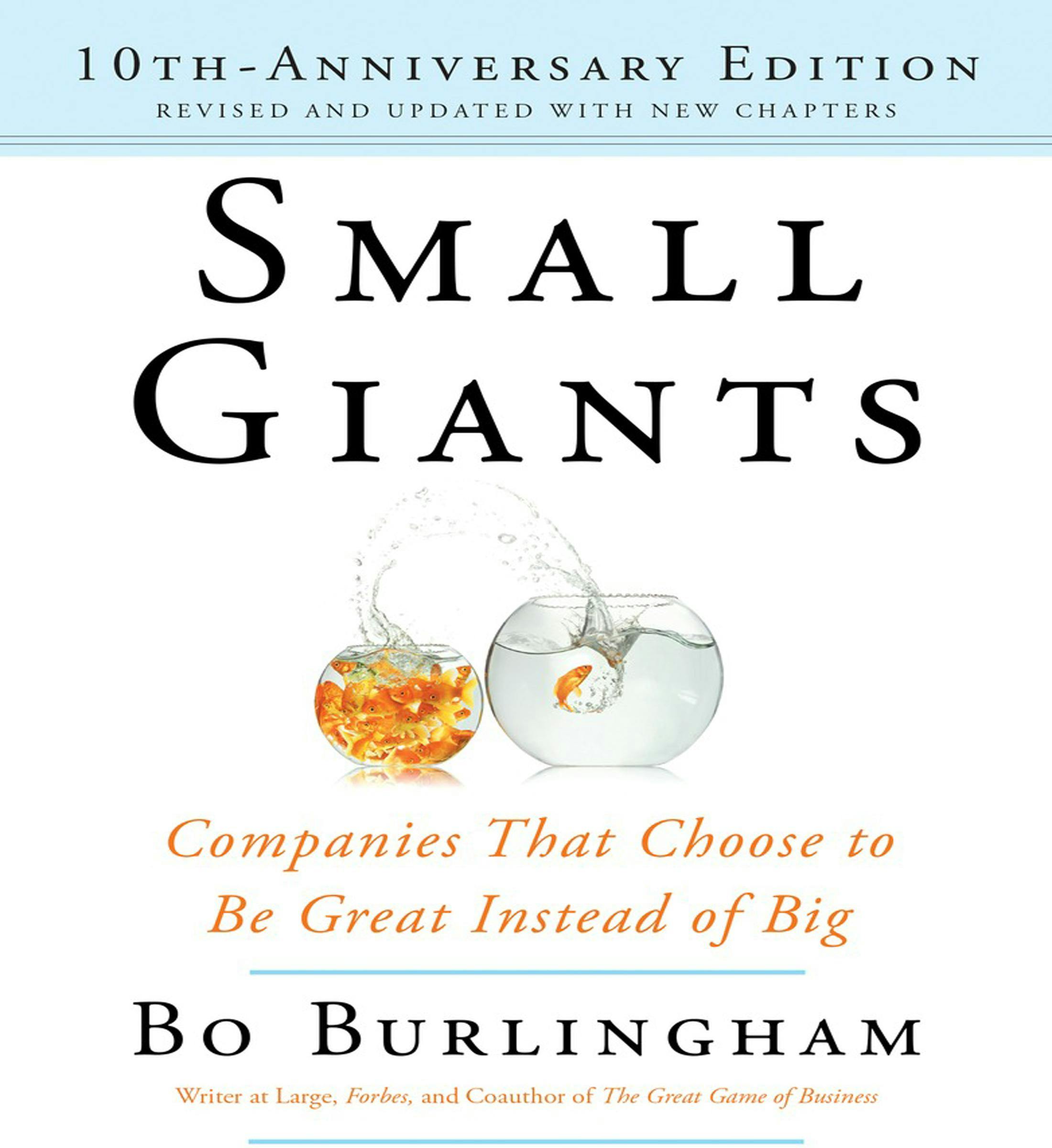 Small Giants: Companies That Choose to Be Great Instead of Big, 10th-Anniversary Edition - undefined