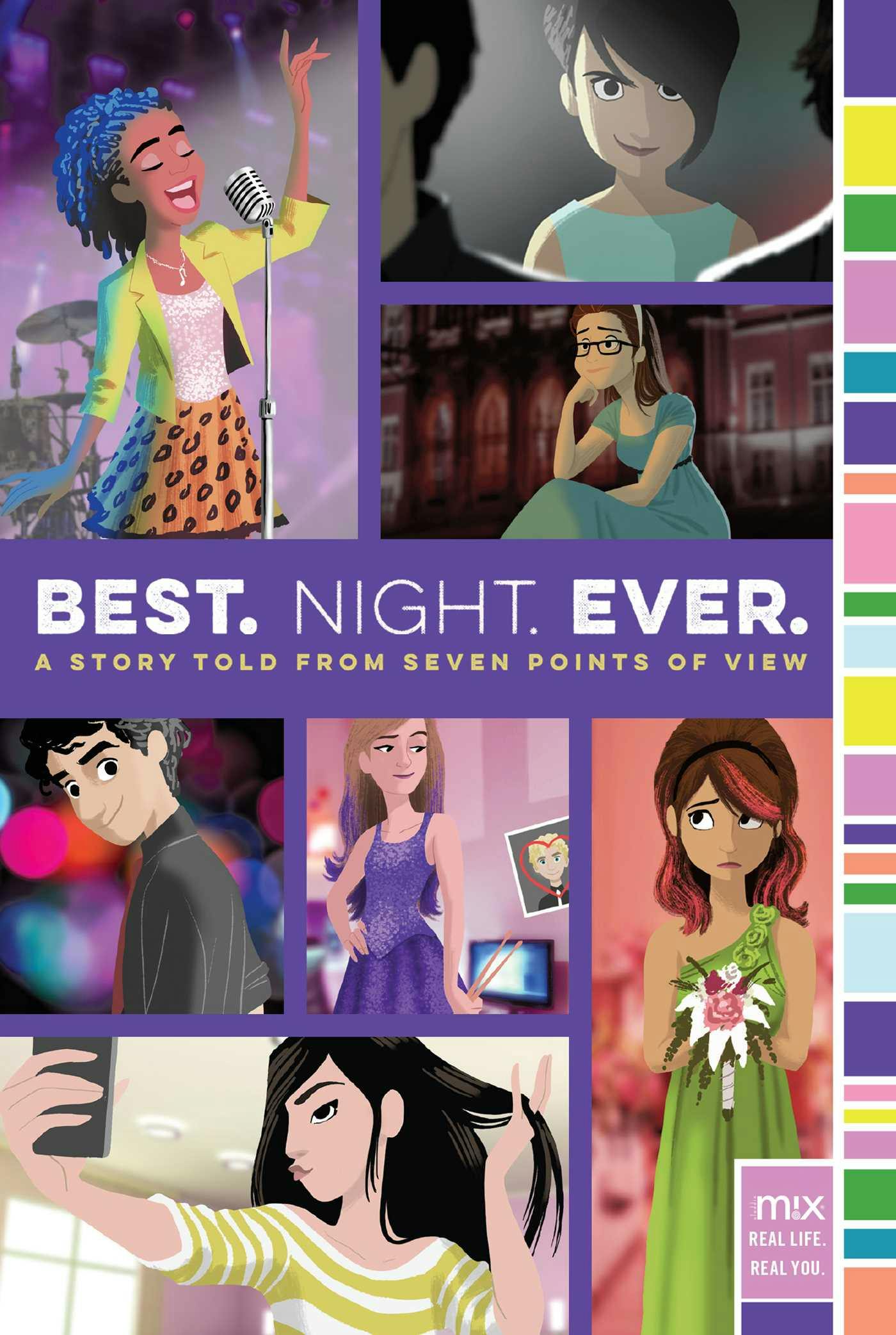 Best. Night. Ever.: A Story Told from Seven Points of View - Alison Cherry, Rachele Alpine, Stephanie Faris, Ronni Arno, Gail Nall, Jen Malone, Dee Romito