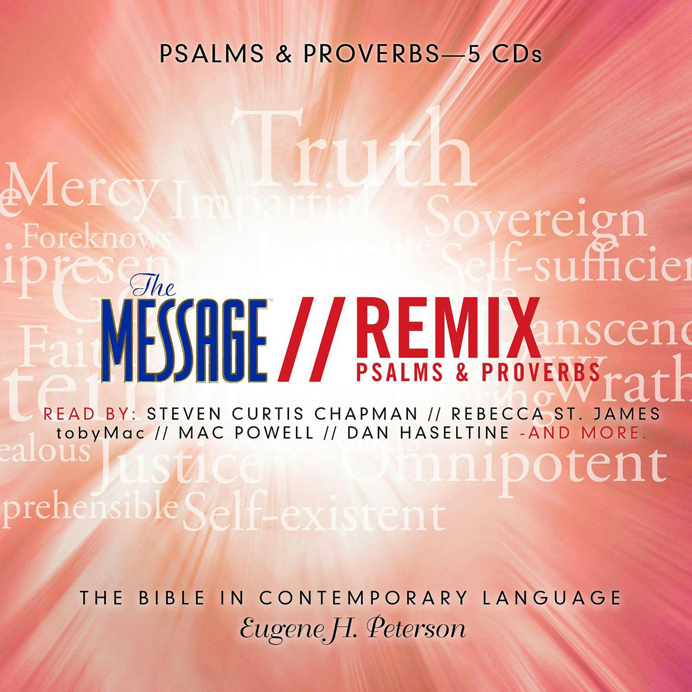 The Message: Remix: Psalms & Proverbs: The Bible in Contemporary Language - Eugene H Peterson