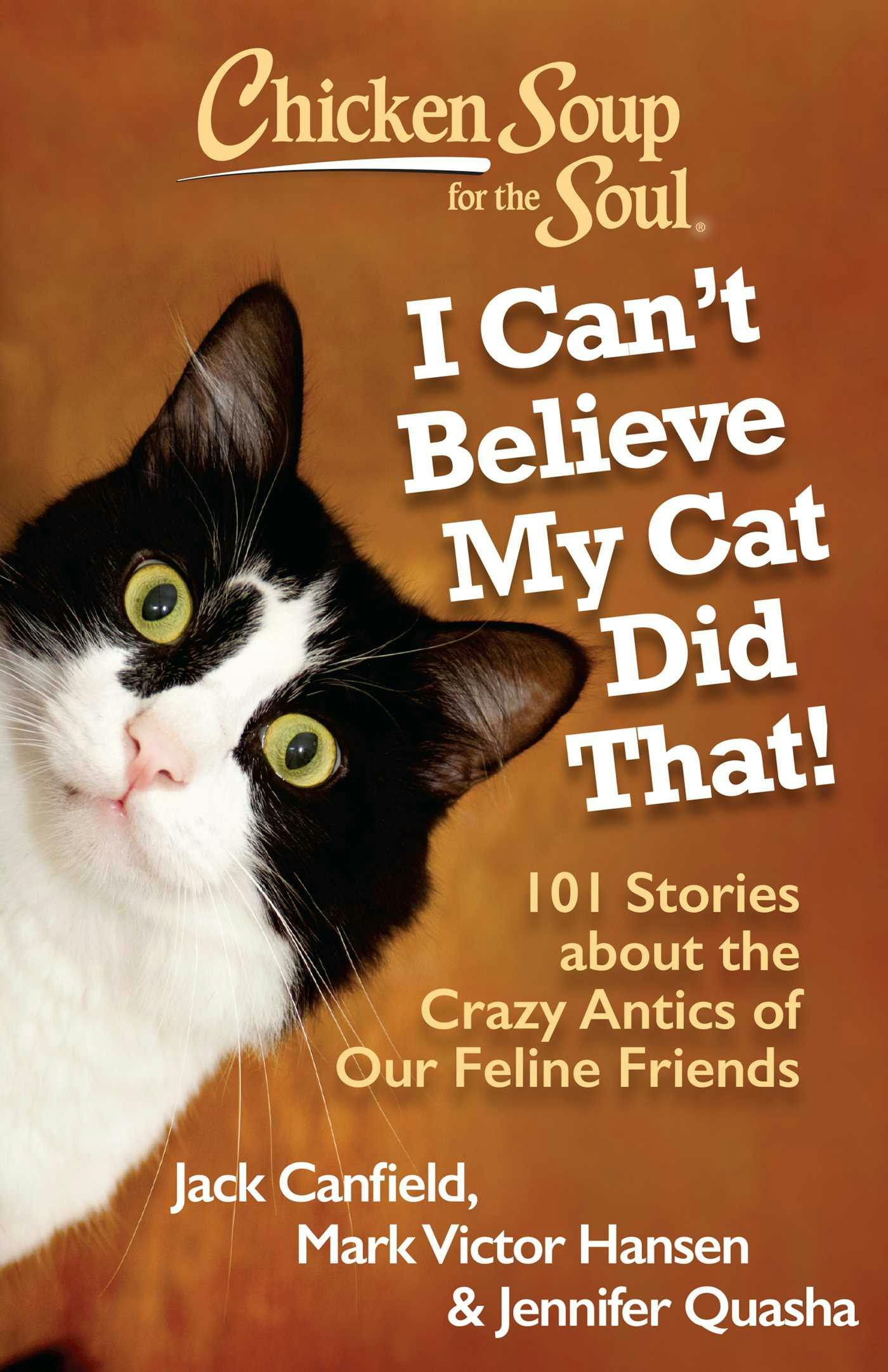 Chicken Soup for the Soul: I Can't Believe My Cat Did That!: 101 Stories about the Crazy Antics of Our Feline Friends - Mark Victor Hansen, Jack Canfield, Jennifer Quasha