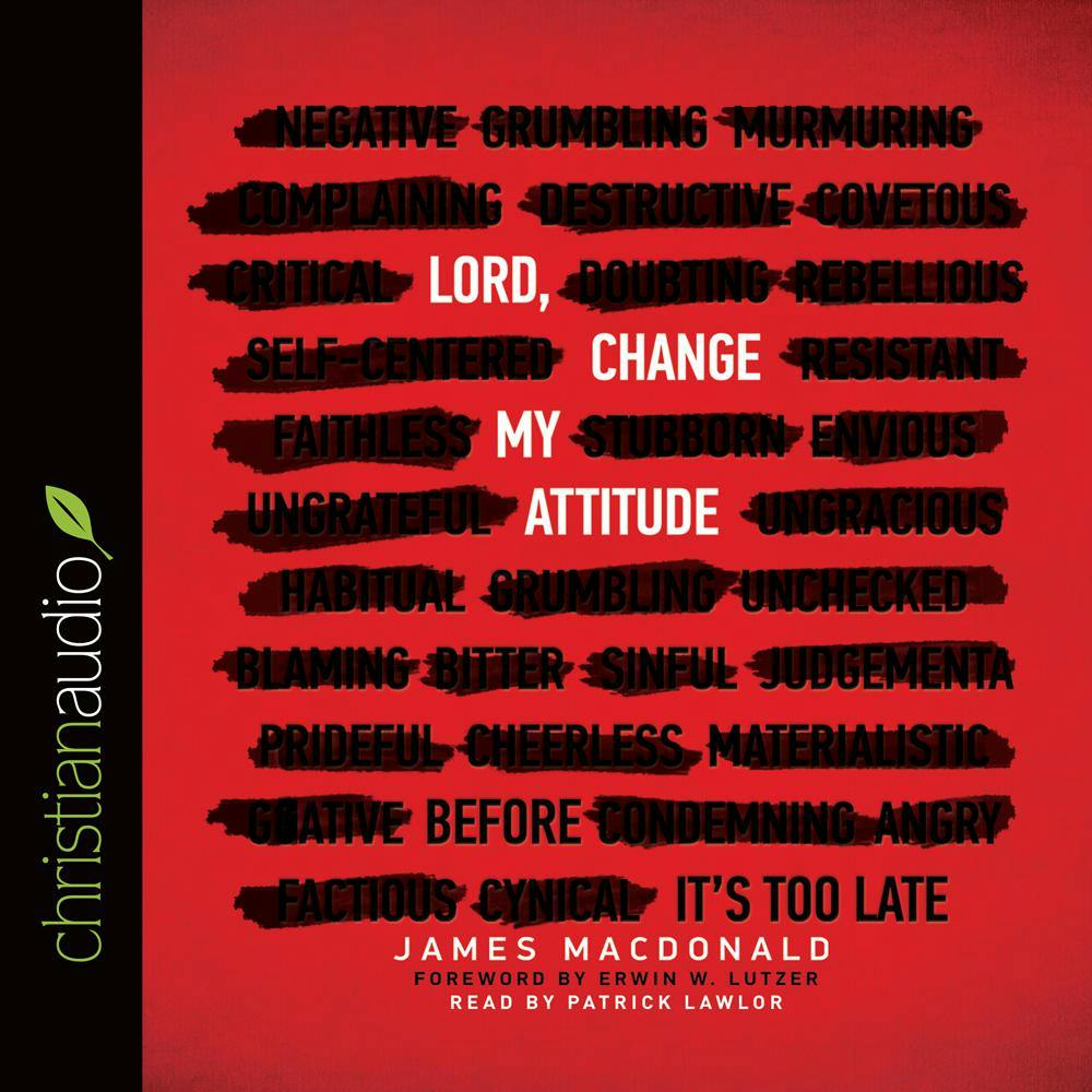 Lord, Change My Attitude: Before It's too Late - undefined