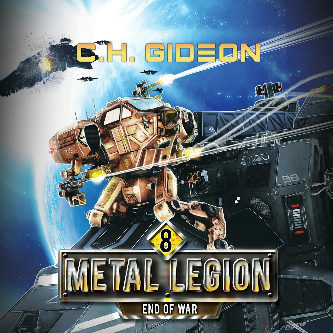 End of War - Metal Legion, Book 8 (Unabridged) - undefined