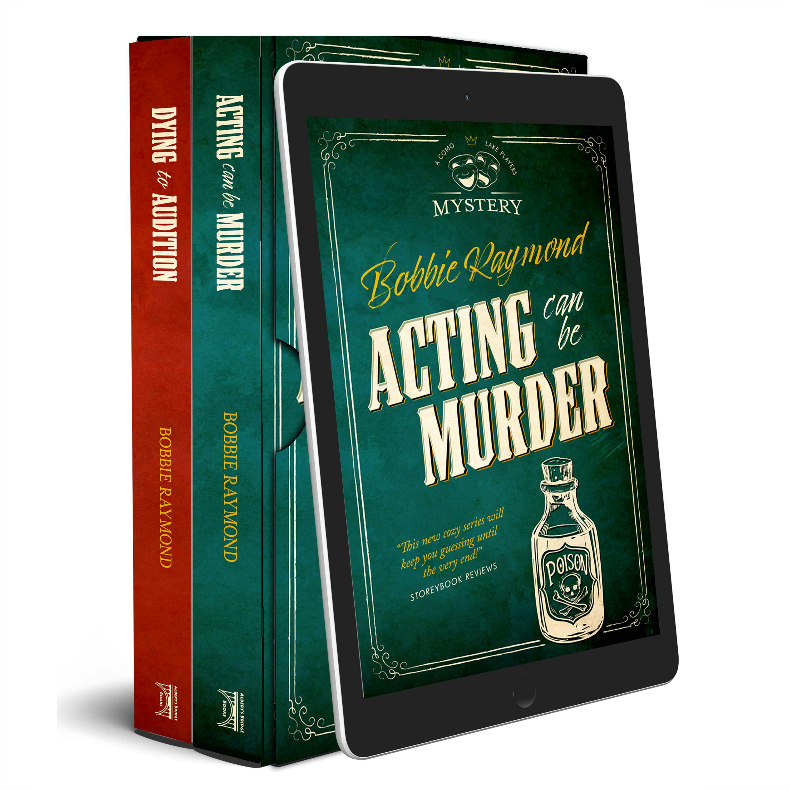 The Como Lake Players Mysteries Box Set: Two Fun and Twisty Mysteries For Theatre Lovers! - Bobbie Raymond