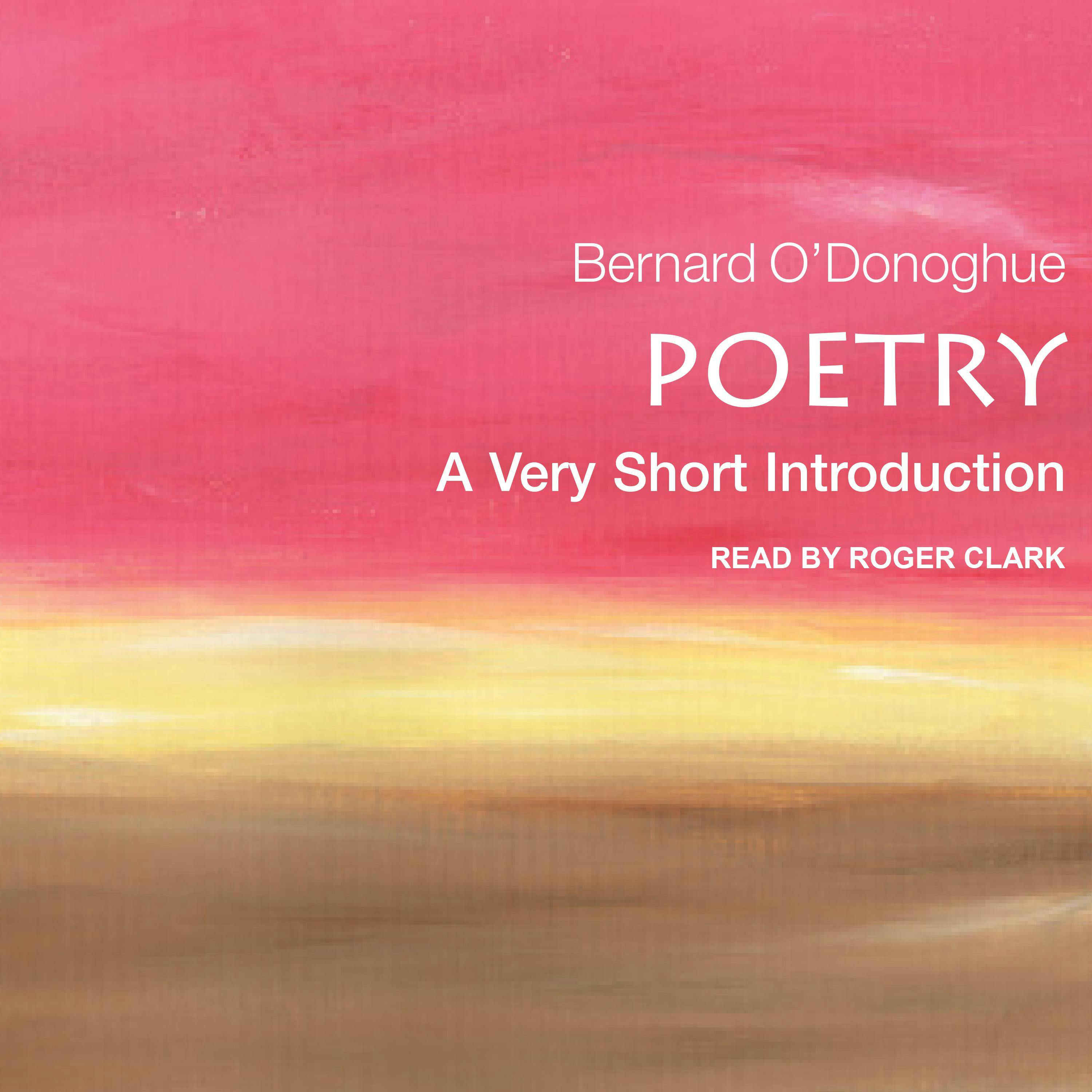 Poetry: A Very Short Introduction - Bernard O'Donoghue