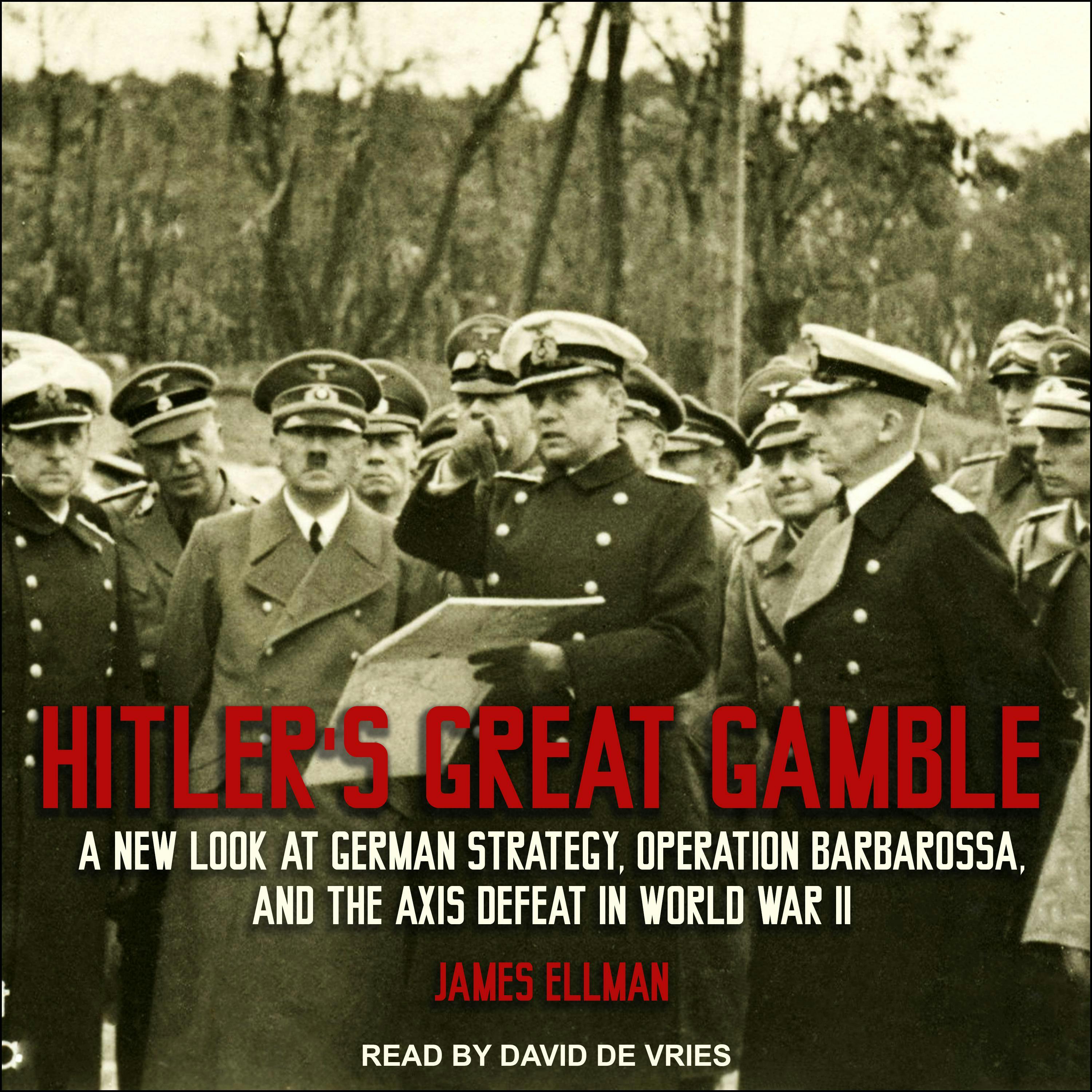 Hitler's Great Gamble: A New Look at German Strategy, Operation Barbarossa, and the Axis Defeat in World War II - James Ellman