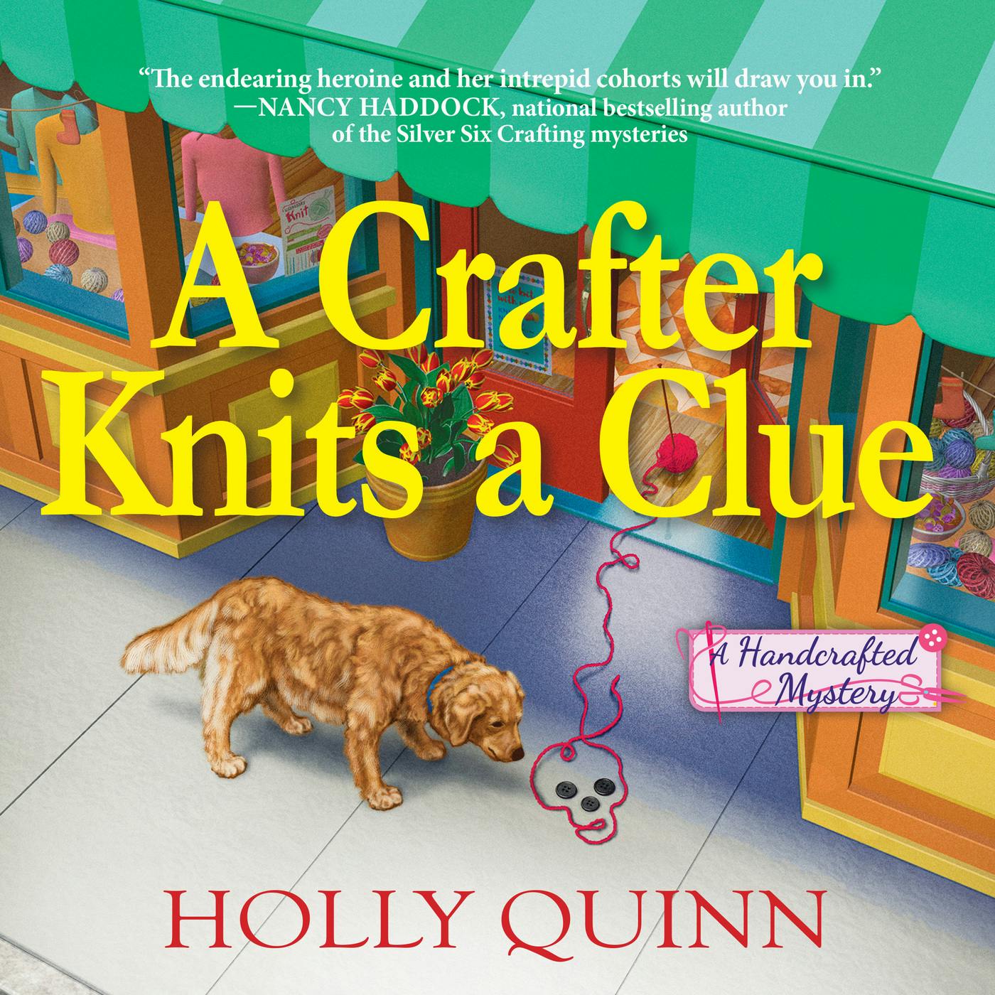 A Crafter Knits a Clue - A Handcrafted Mystery, Book 1 (Unabridged) - undefined