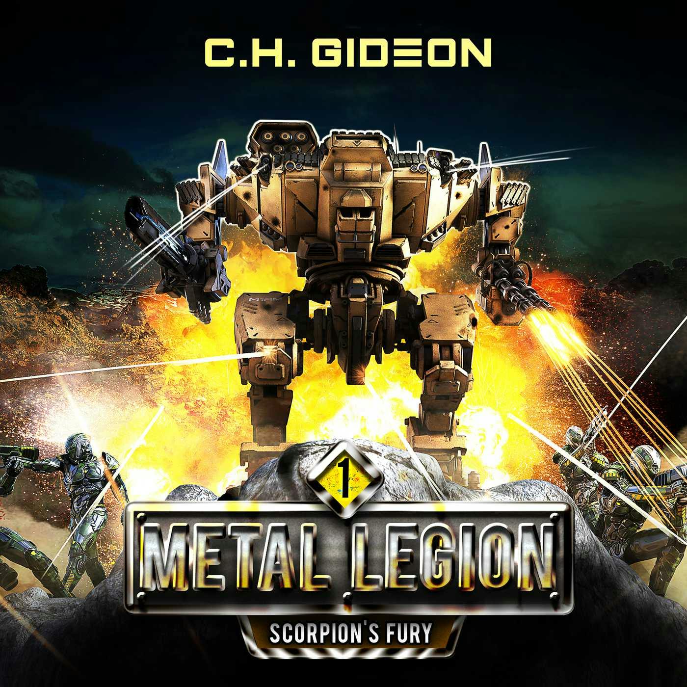 Scorpion's Fury - Metal Legion, Book 1 (Unabridged) - undefined