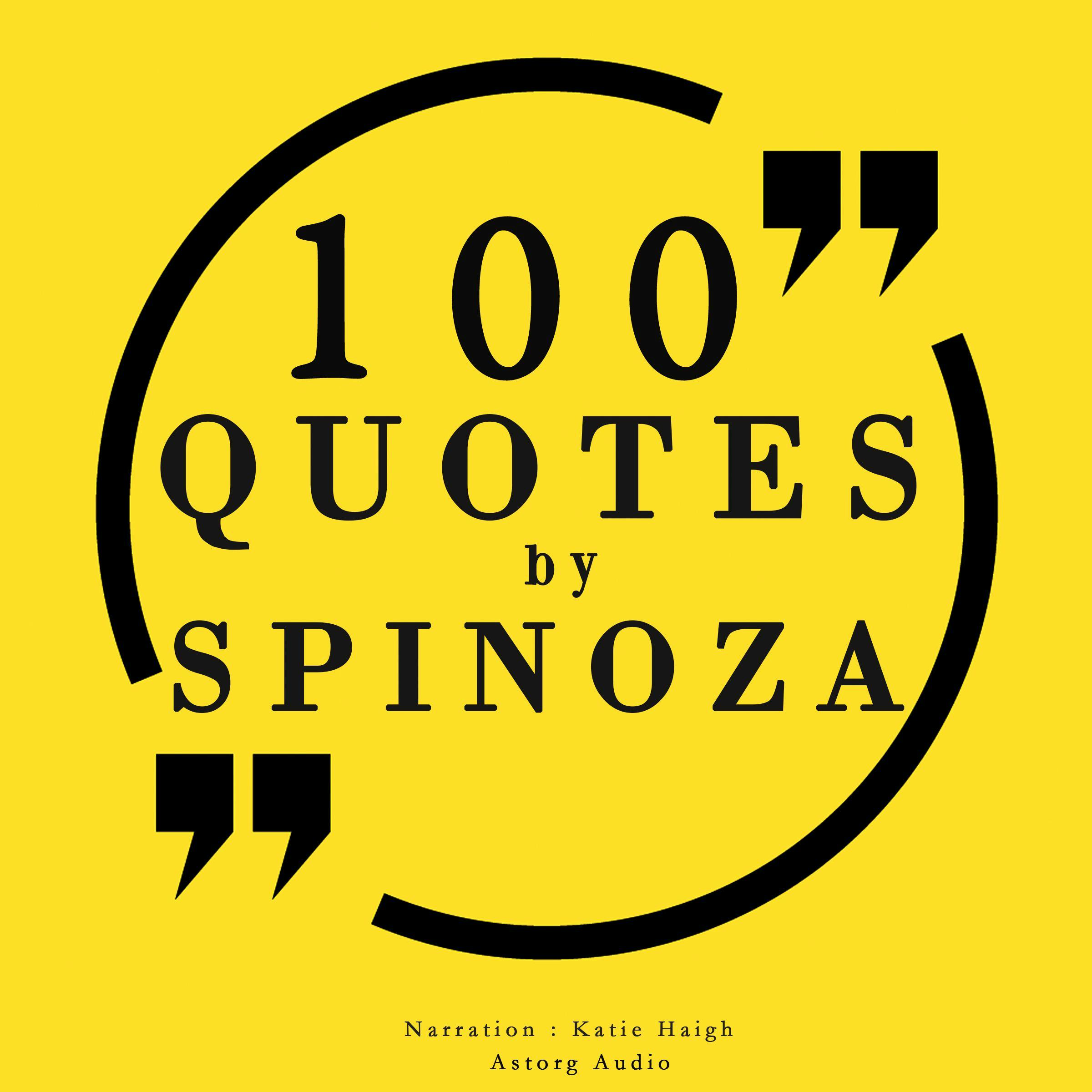 100 Quotes by Spinoza - undefined