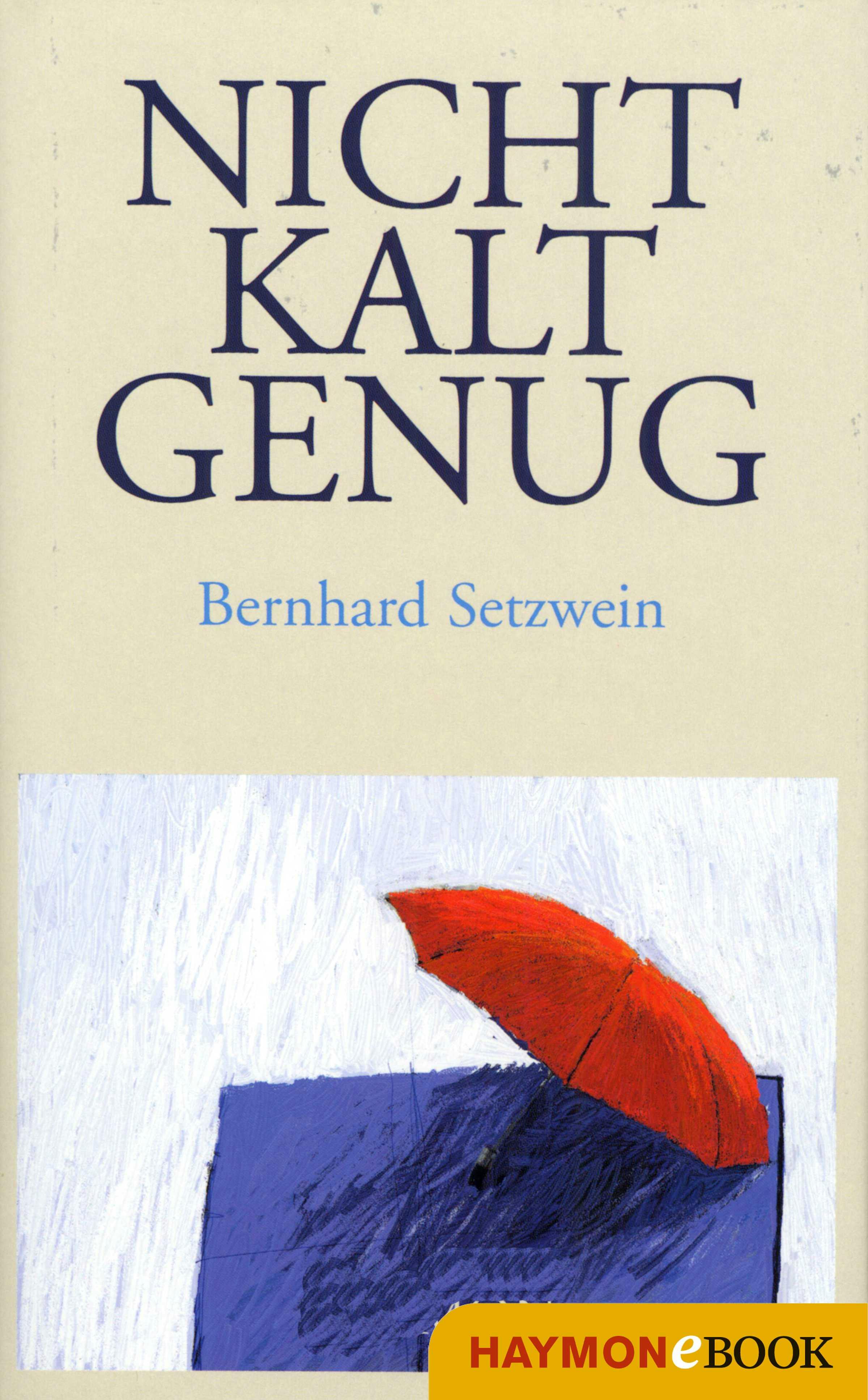 Nicht kalt genug: Roman - Bernhard Setzwein