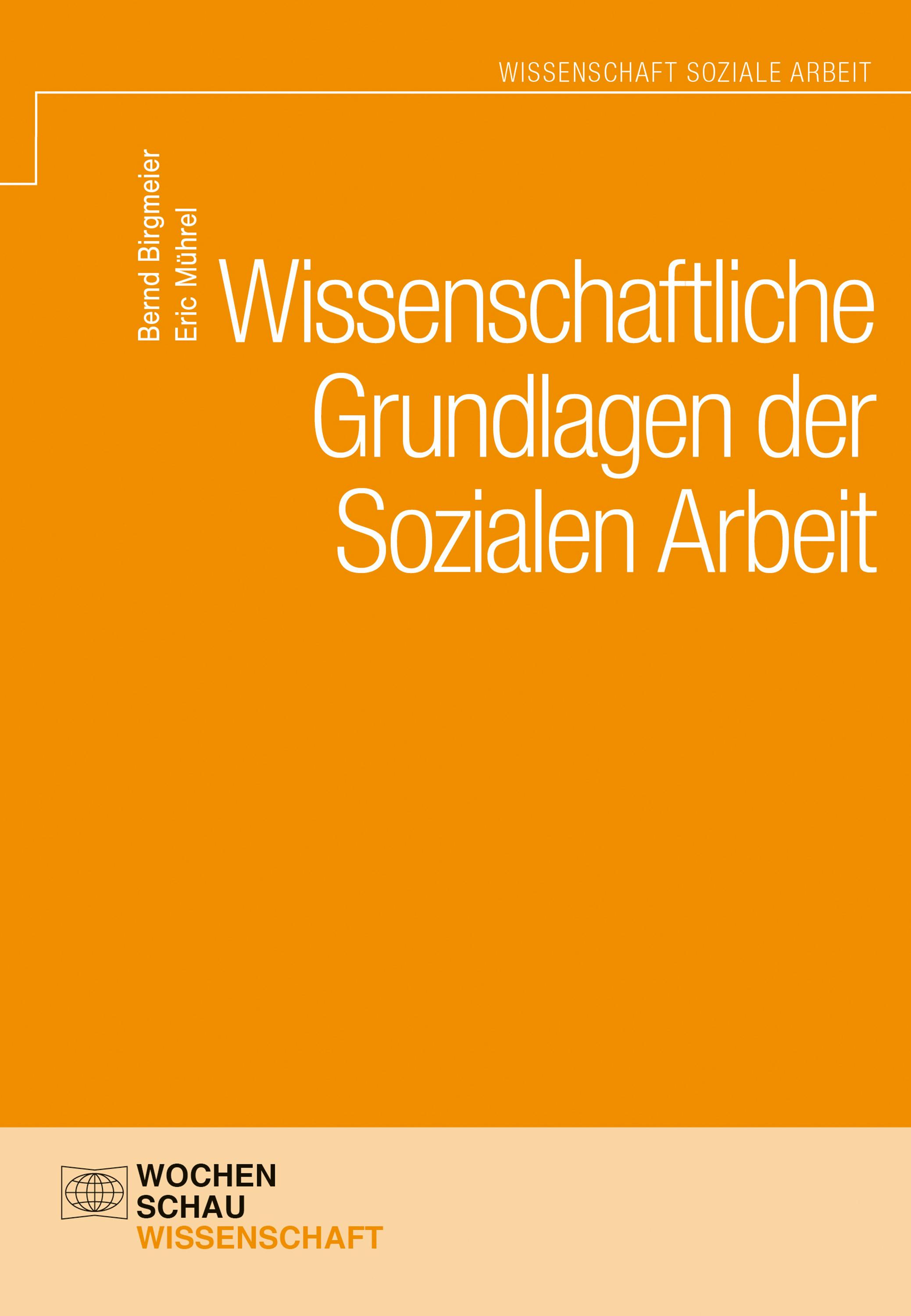 Wissenschaftliche Grundlagen der Sozialen Arbeit - Eric Mührel, Bernd Birgmeier