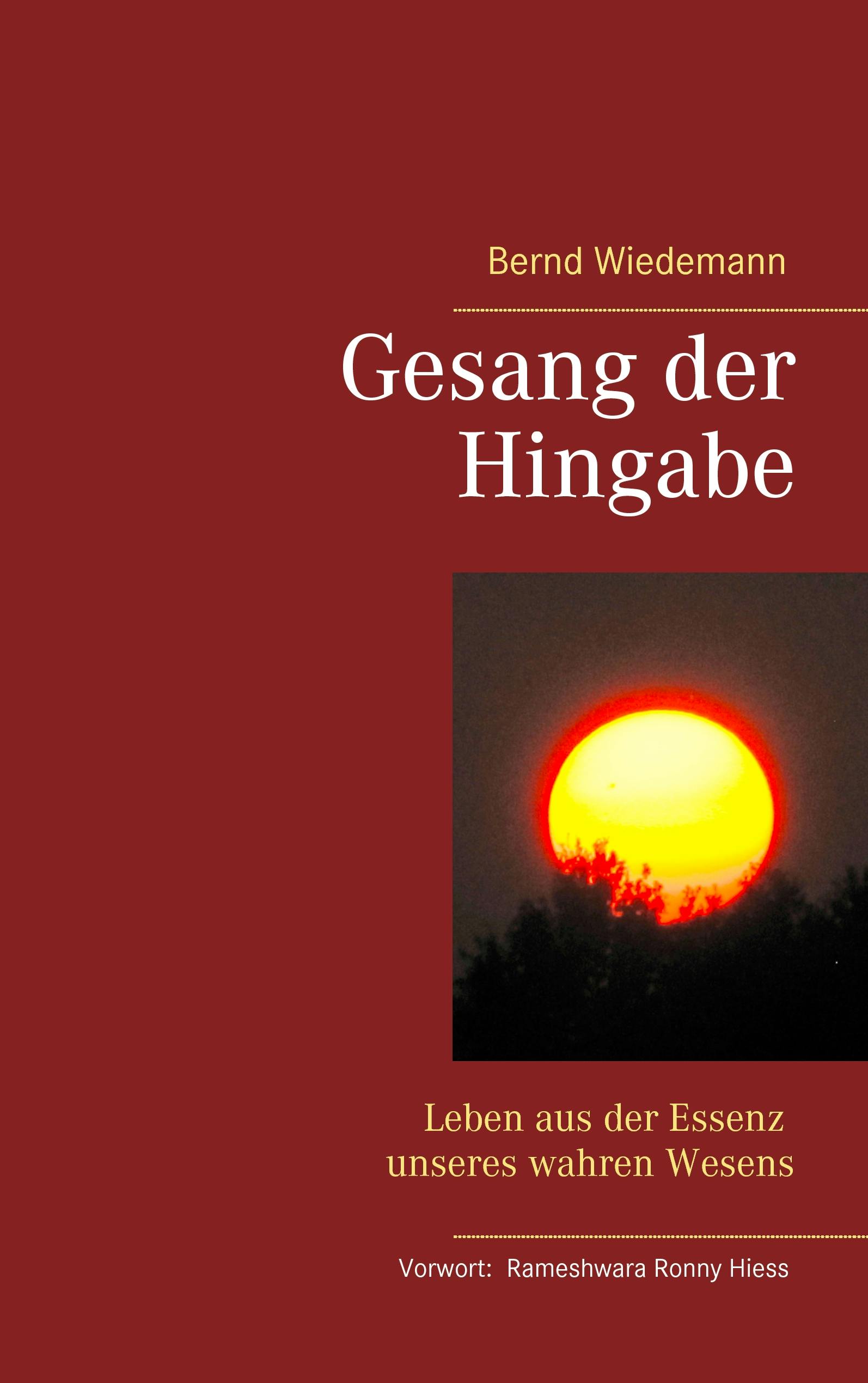 Gesang der Hingabe - Bernd Wiedemann
