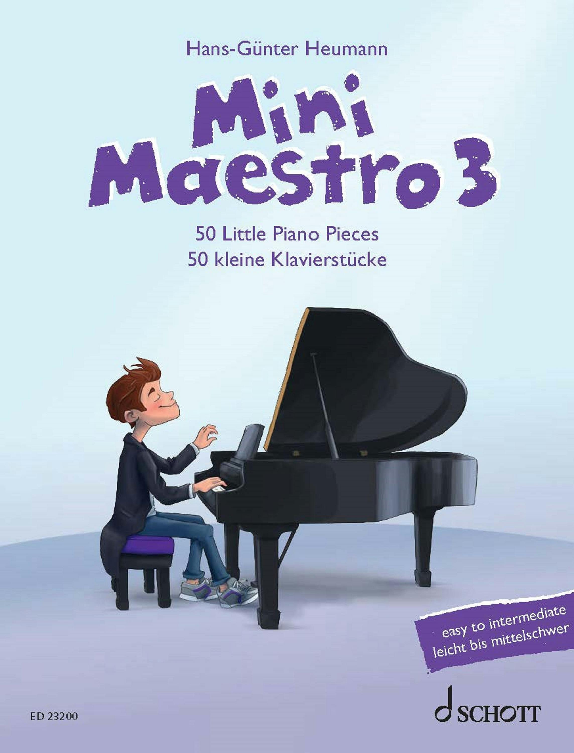 Mini Maestro 3: 50 Little Piano Pieces - Hans-Günter Heumann