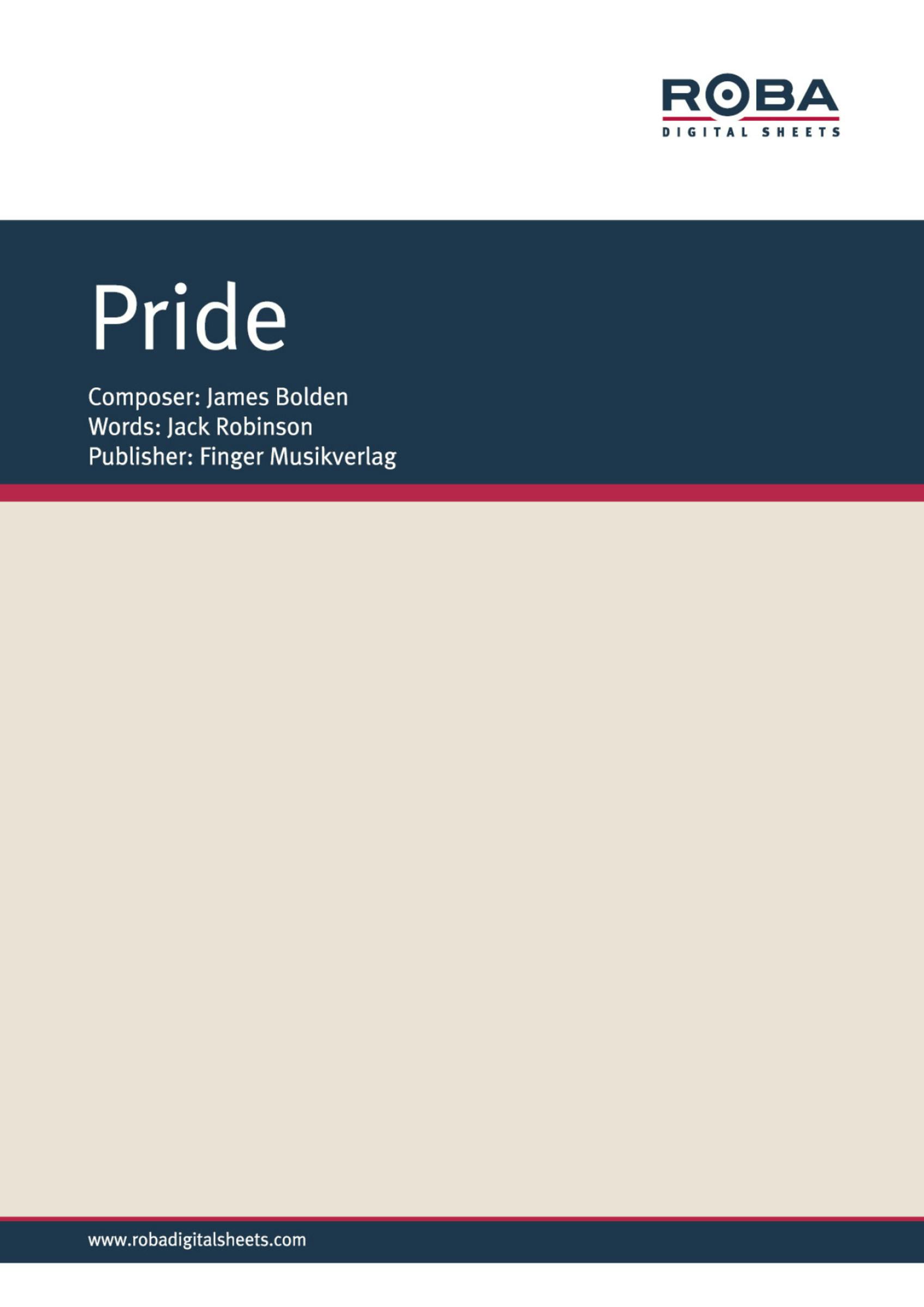 Pride - Jack Robinson, James Bolden