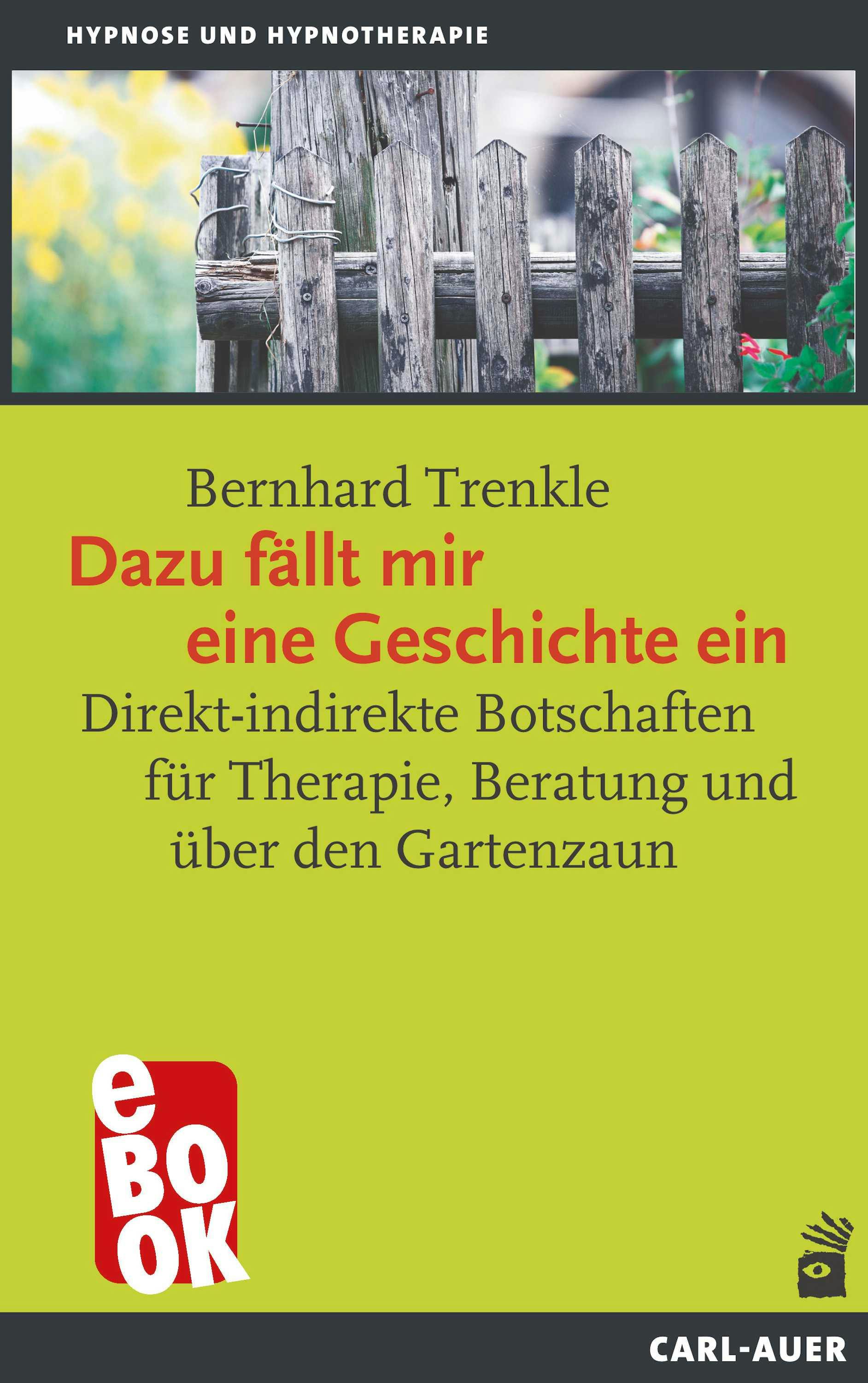 Dazu fällt mir eine Geschichte ein: Direkt-indirekte Botschaften für Therapie, Beratung und über den Gartenzaun - Bernhard Trenkle