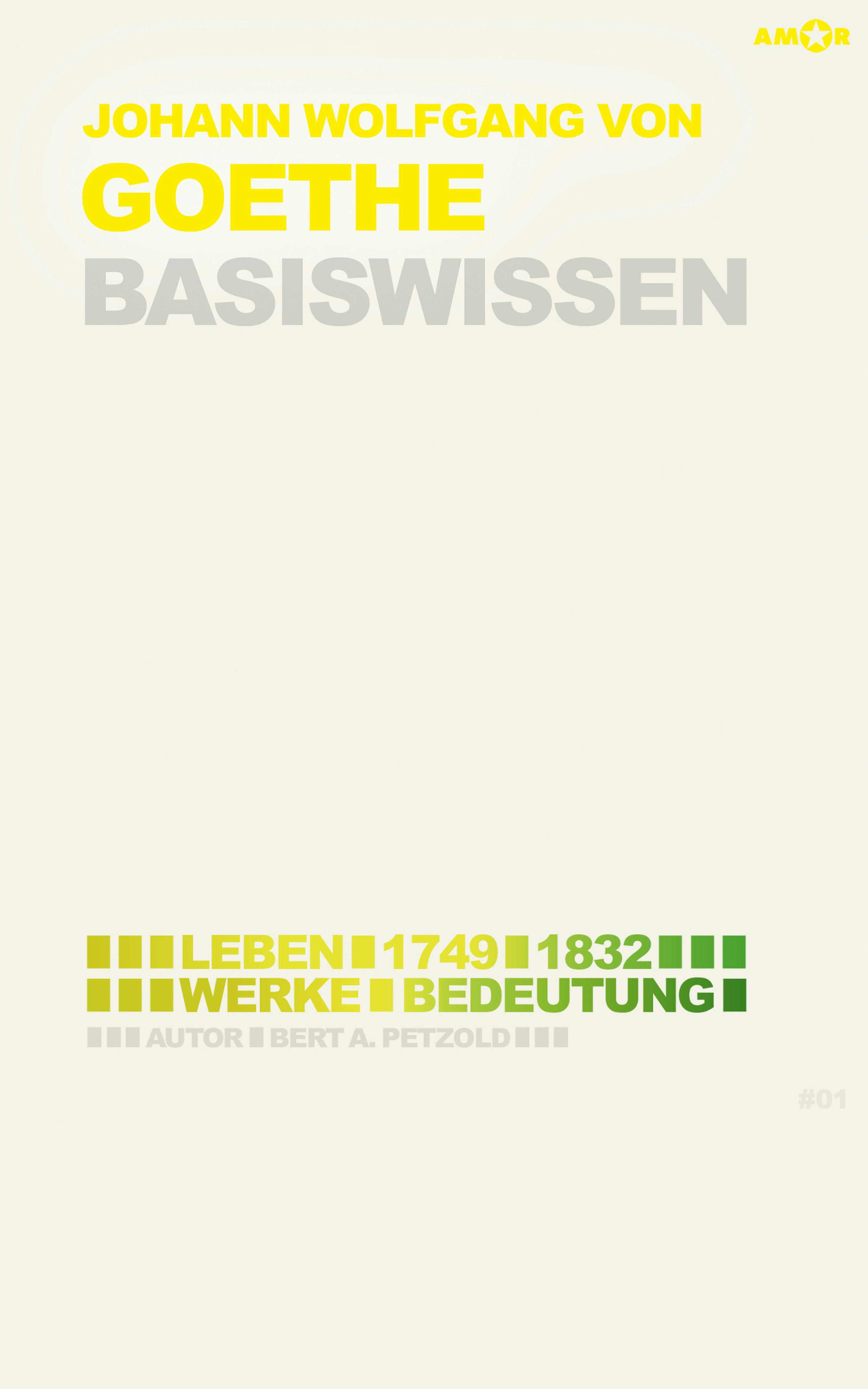 Johann Wolfgang von Goethe – Basiswissen #01: Leben (1749–1832), Werke, Bedeutung - Bert Alexander Petzold