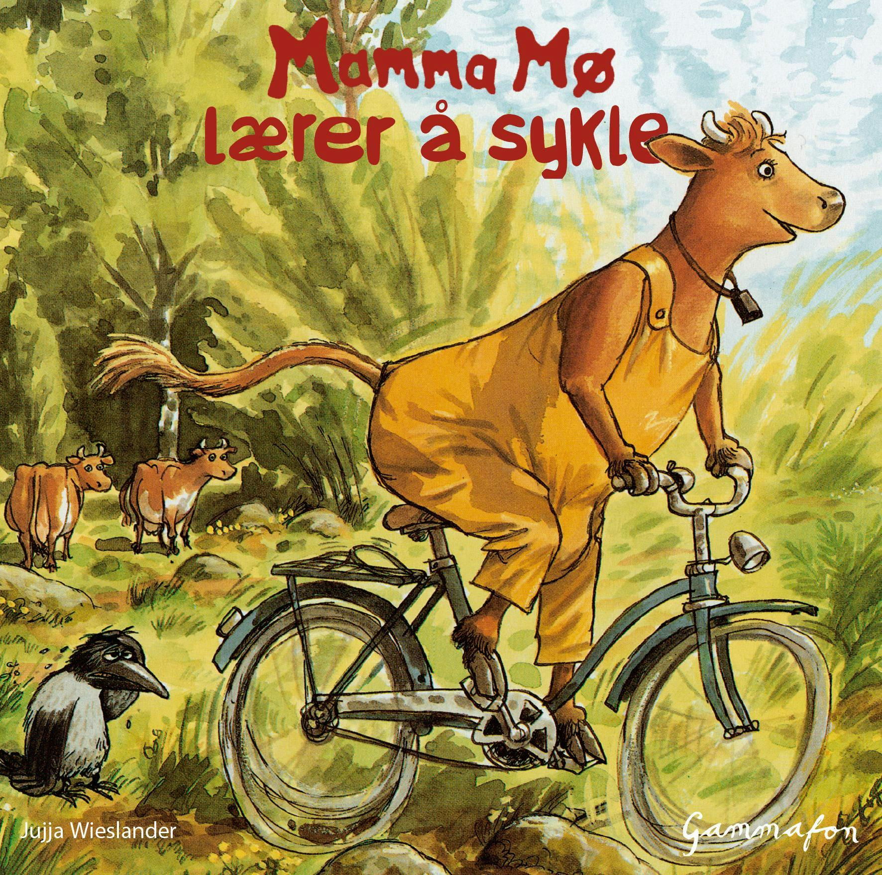 Mamma Mø lærer å sykle - undefined