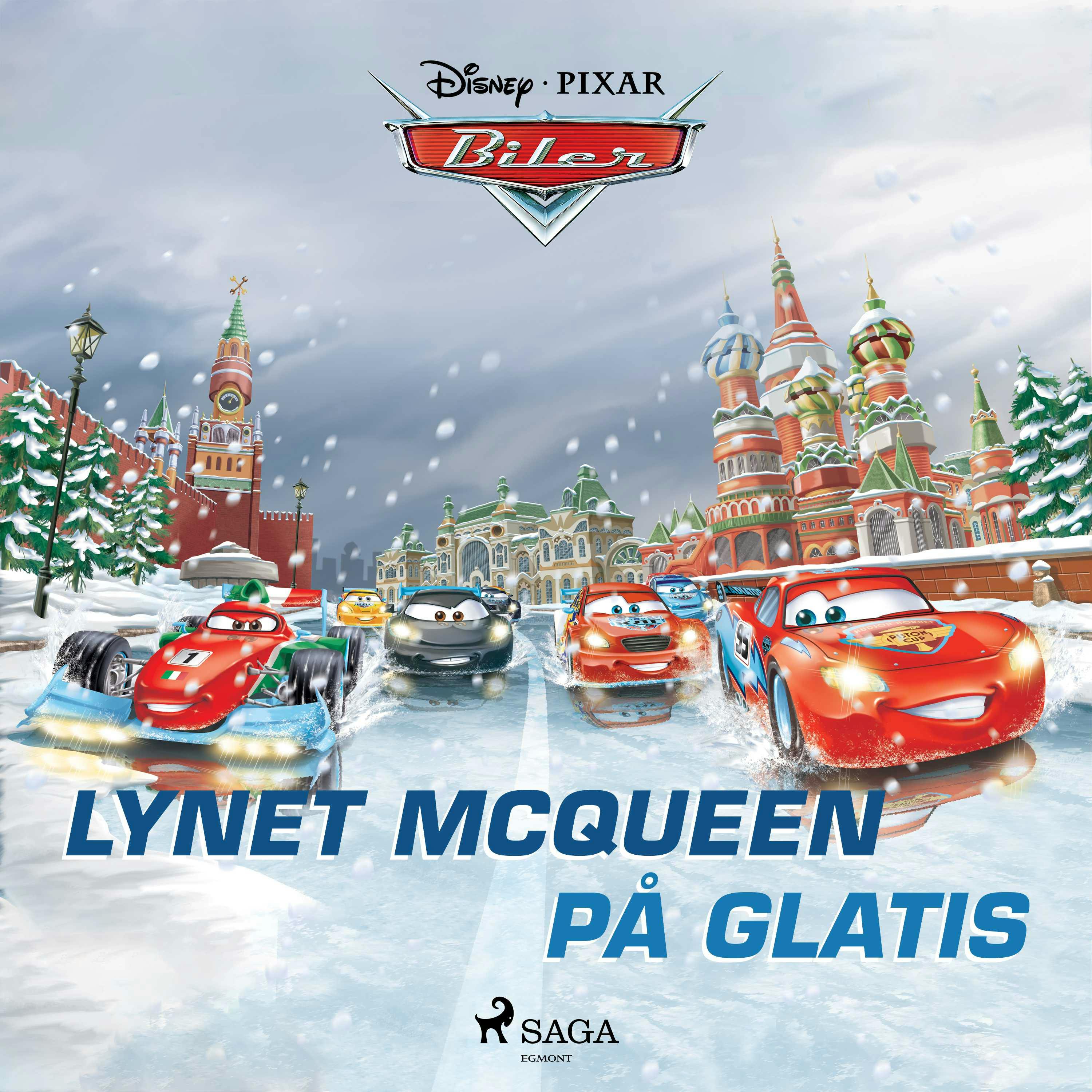 Biler - Lynet McQueen på glatis - Disney