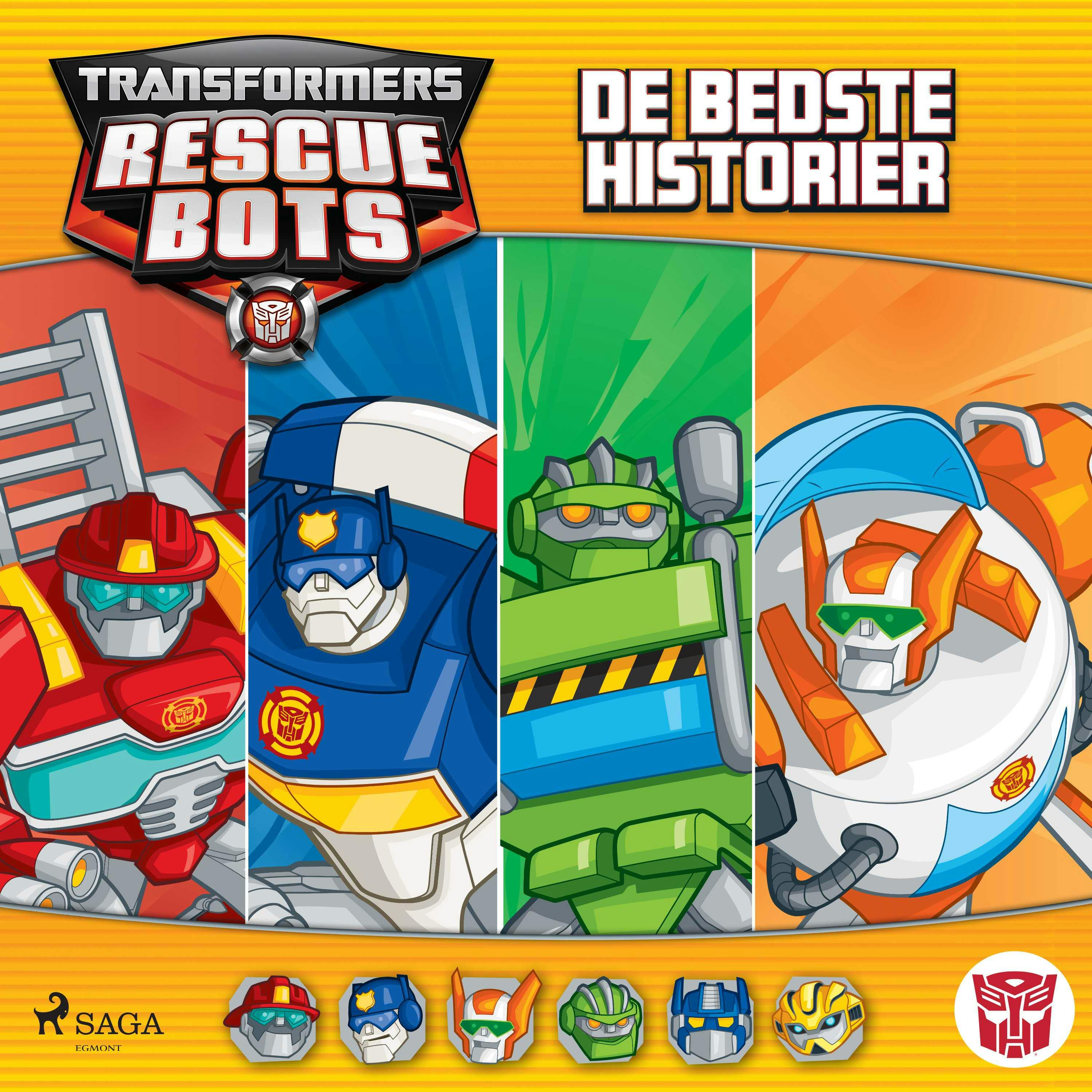 Transformers - Rescue Bots - De bedste historier - Lucy Rosen, Maya Mackowiak Elson, Brandon T. Snider, John Sazaklis